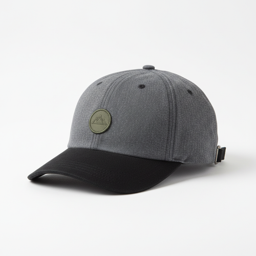 Stylish casual cap on white background